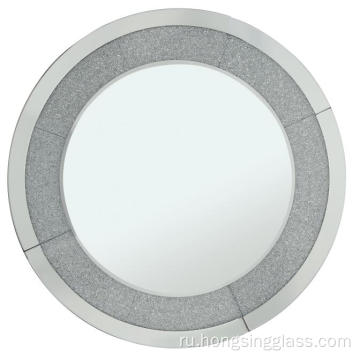 Хрустальное алмазное круглое зеркало подвесное зеркало